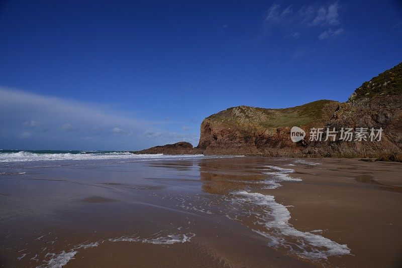 英国泽西岛Plemont Bay